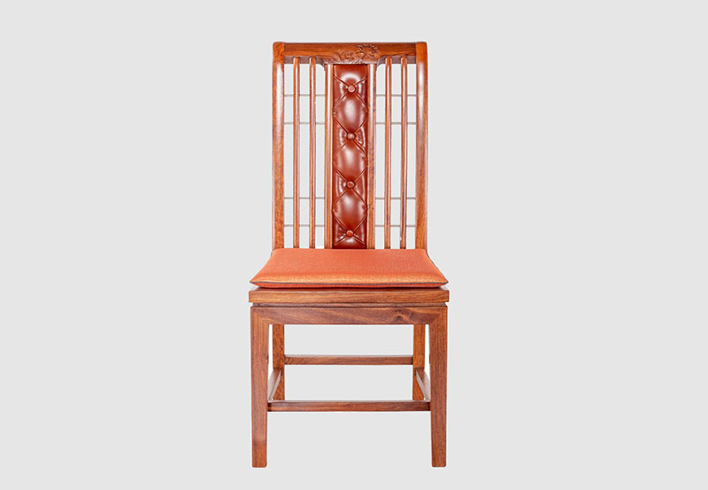 广东芙蓉榭中式实木餐椅效果图
