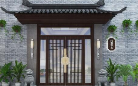 广东您是否了解不同形式的中式门头设计要点？
